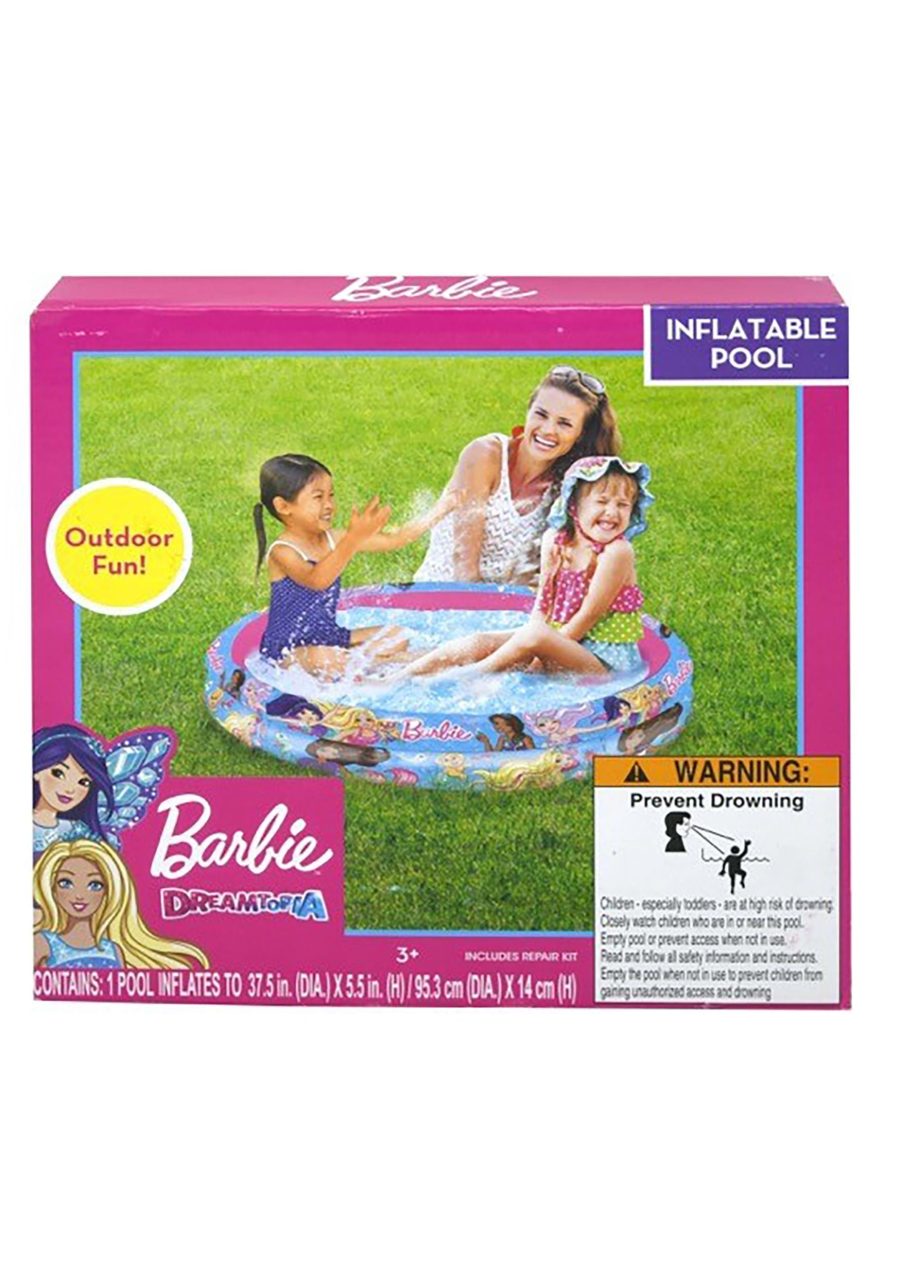 Barbie Dreamtopia 2-Ring Inflatable Pool