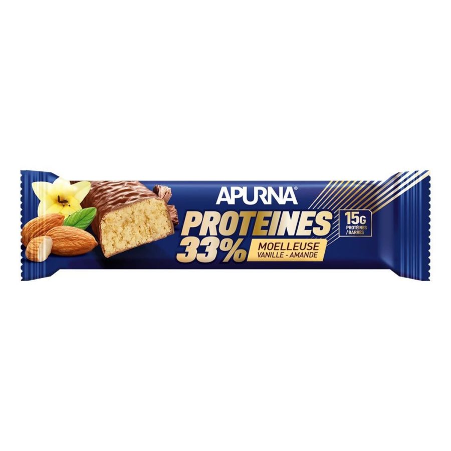 Bars Apurna HyperNutrition Moelleuse Vanille-Amande - 5x25g