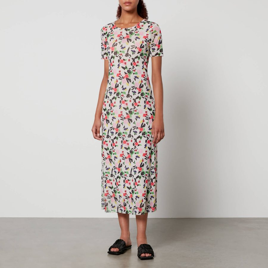 Baum und Pferdgarten Jolea Floral-Print Crepe Dress - S