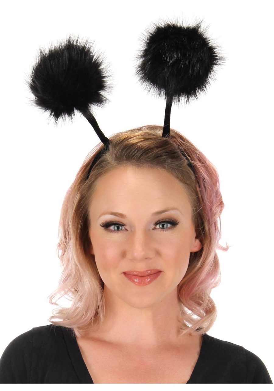 Bendable Bug Pom Antennae Costume Headband