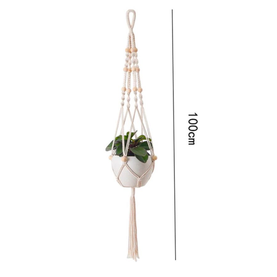 Boho Styled Macrame Plant Hangers