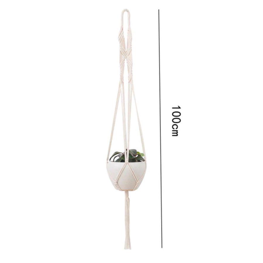 Boho Styled Macrame Plant Hangers