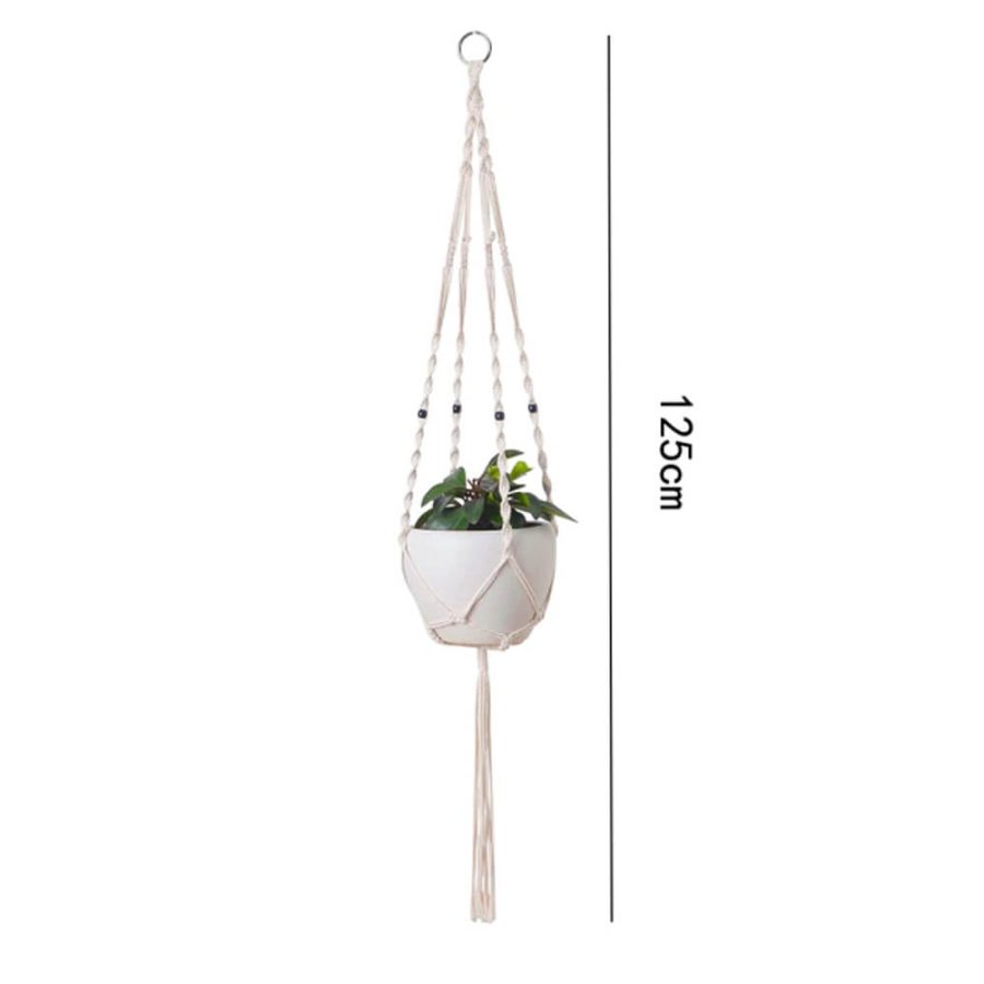 Boho Styled Macrame Plant Hangers