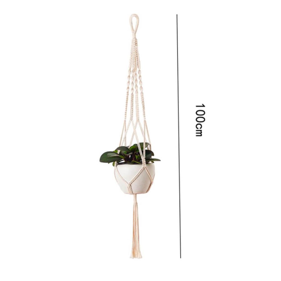 Boho Styled Macrame Plant Hangers