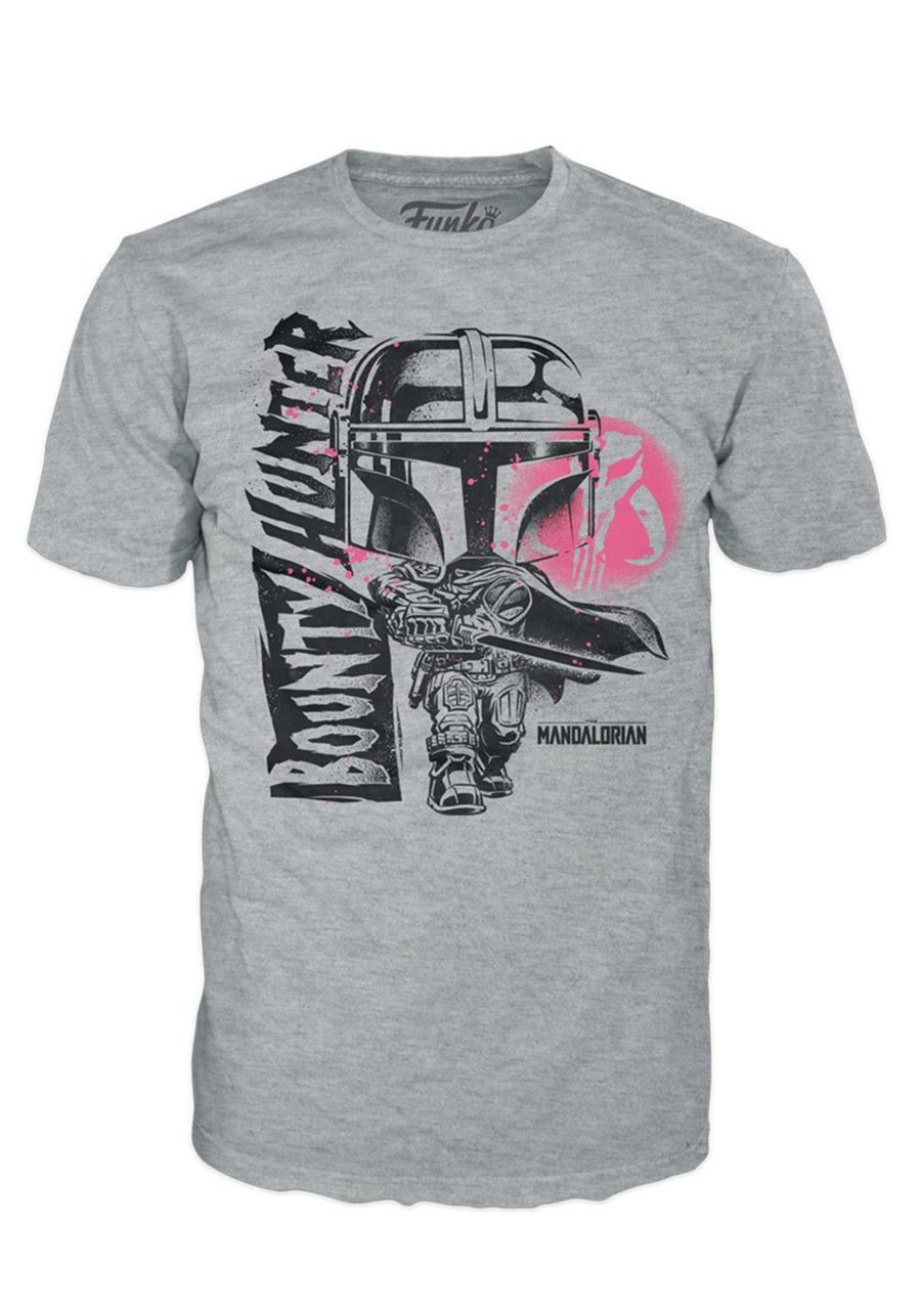 Boxed Pop! Tee: The Mandalorian - Mando