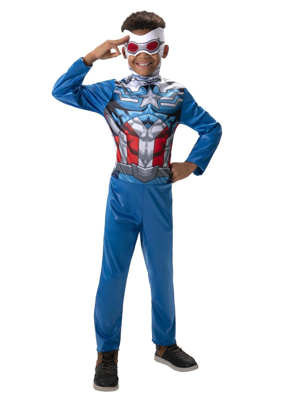 Boy's Captain America Falcon Costume