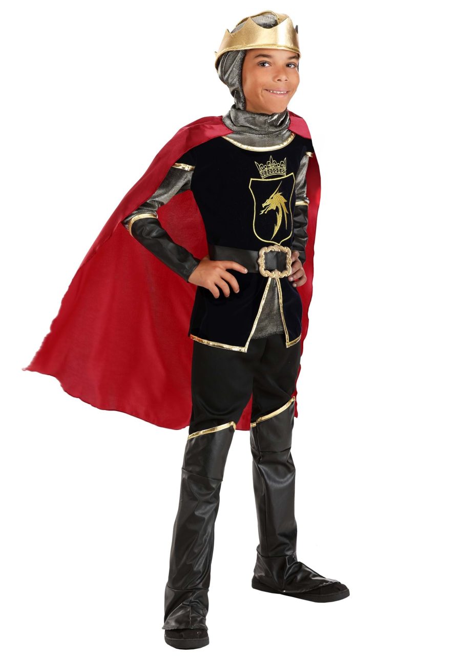 Boy's Deluxe Armored Knight Costume