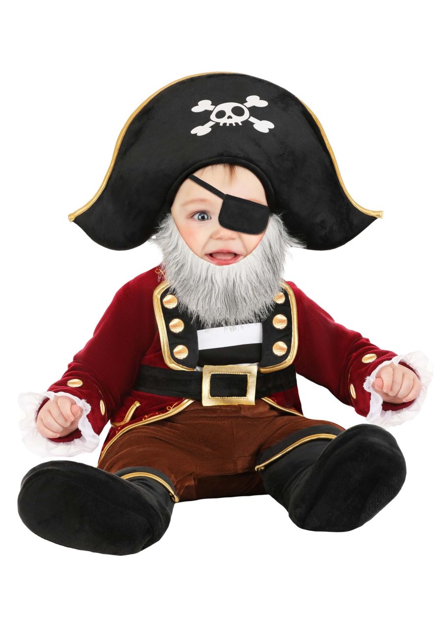 Boy's Infant Captain Cutie Pirate Costume