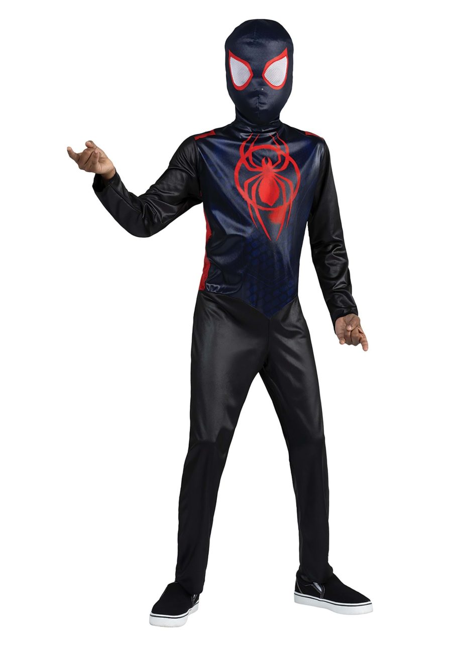 Boy's Miles Morales Spider-Man Value Costume