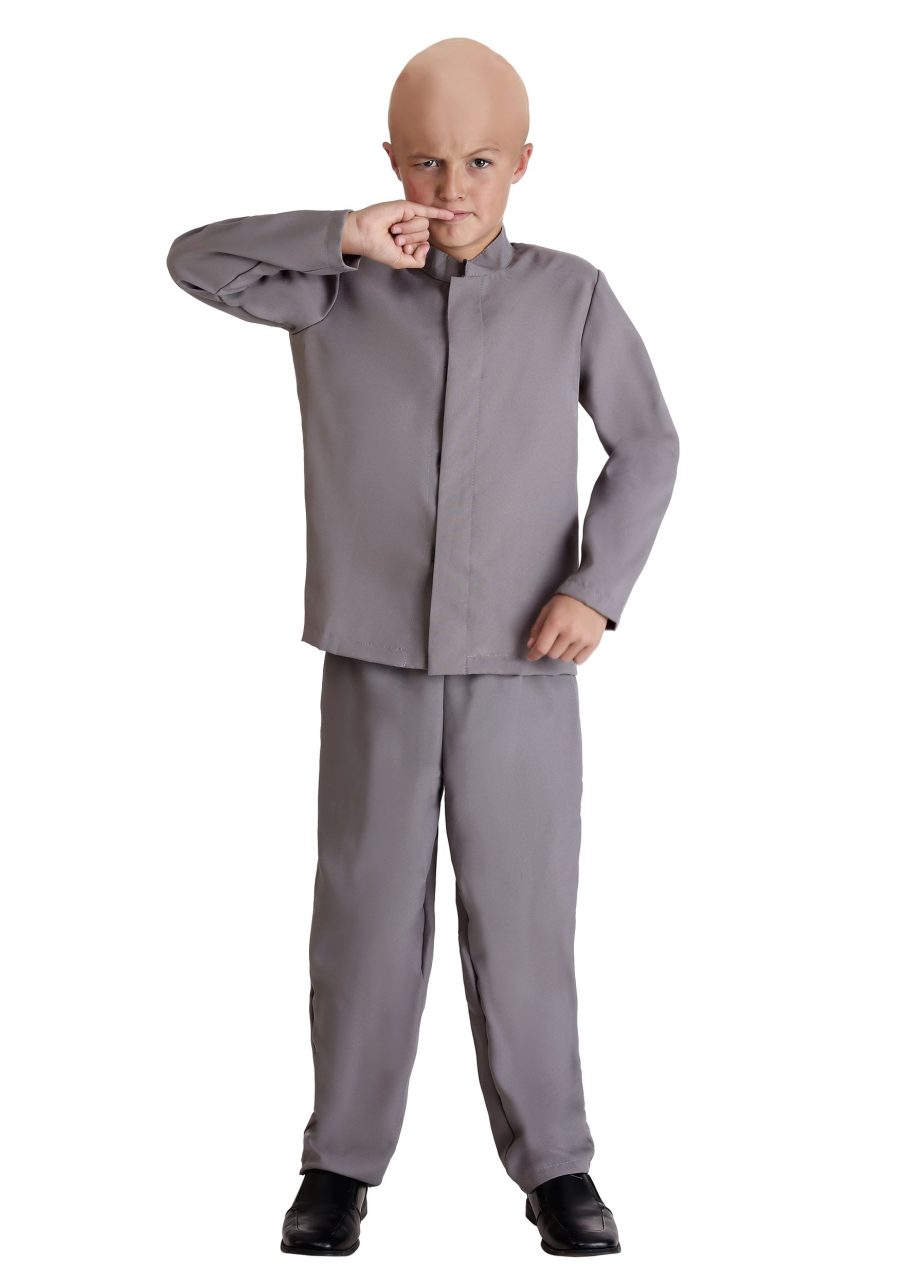 Boy's Mini Grey Suit Costume