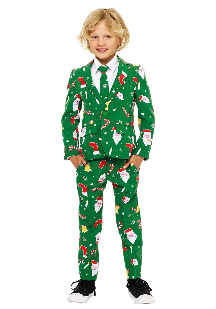 Boy's Santa Boss OppoSuit