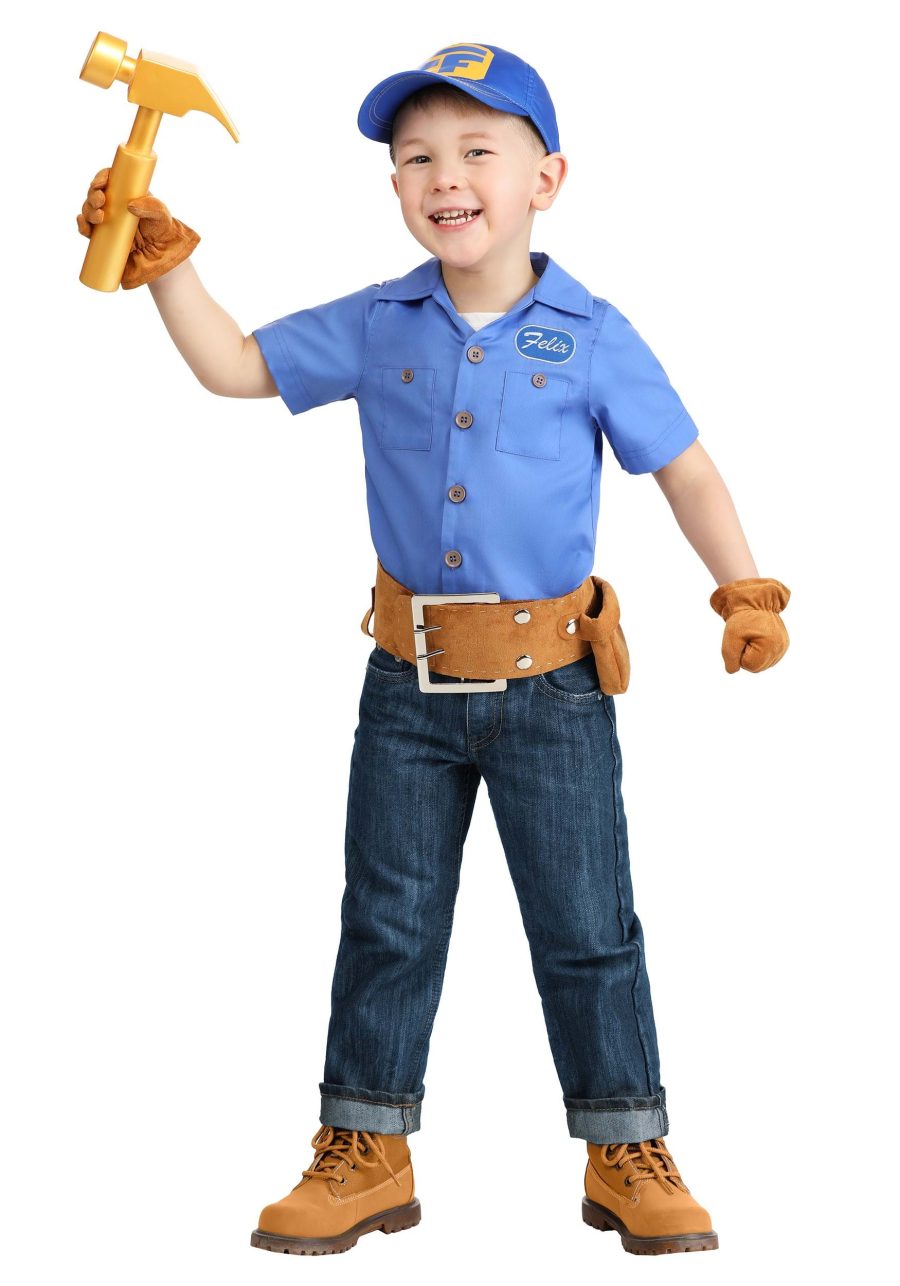 Boy's Toddler Disney Wreck It Ralph Fix It Felix Costume