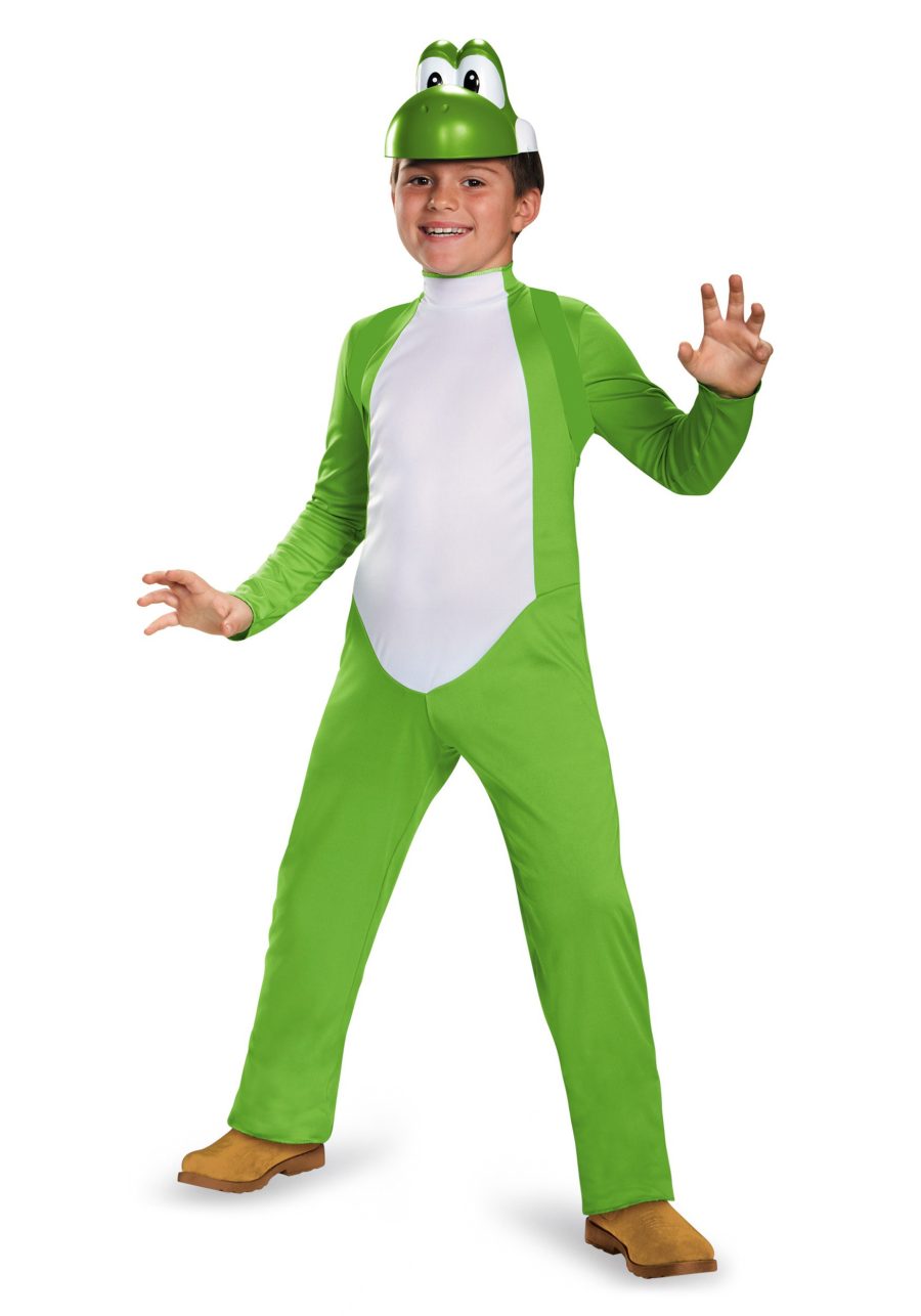 Boys Yoshi Deluxe Costume