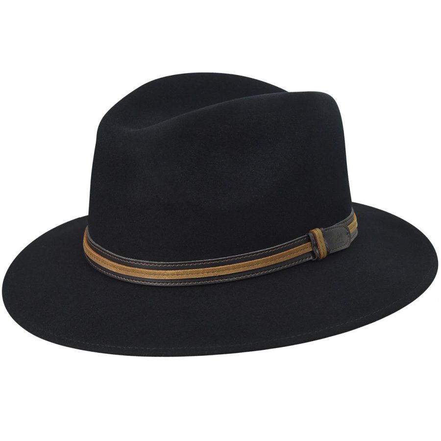 Brandt Fedora - Black/S