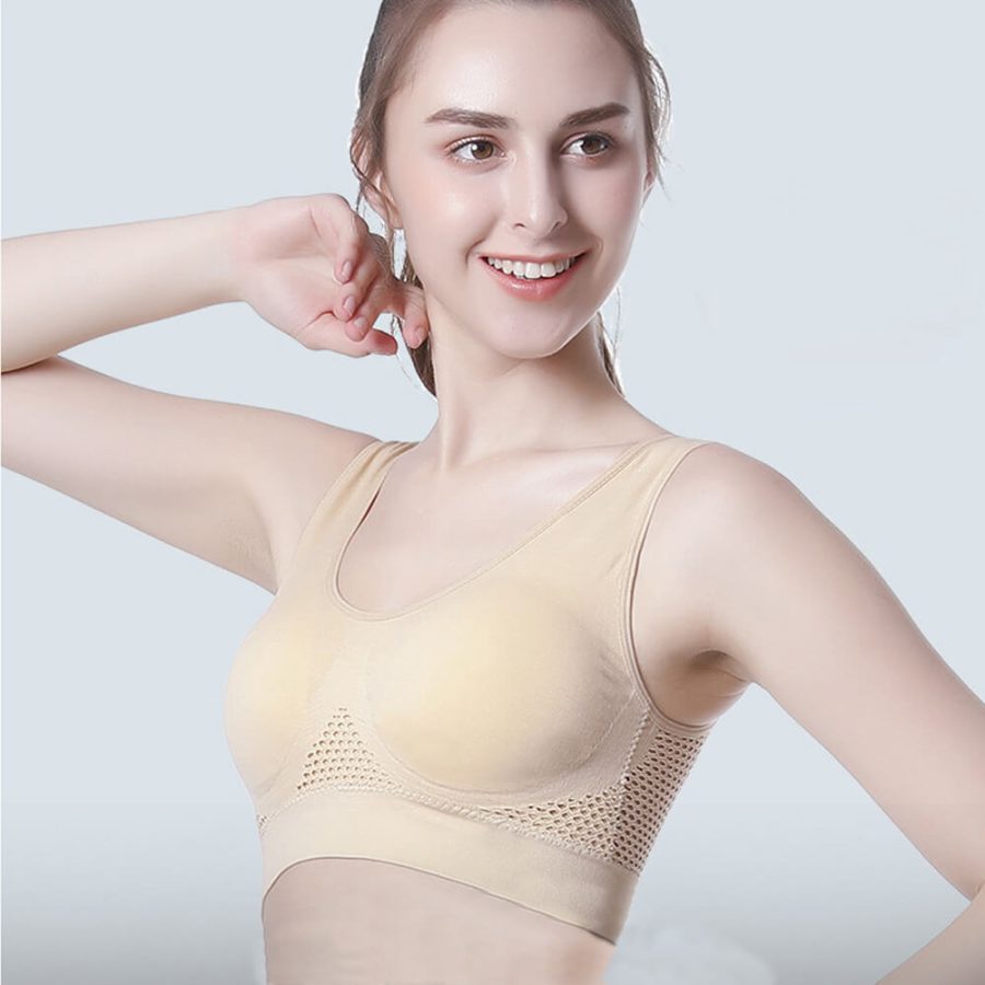 Breathable Mesh Bra