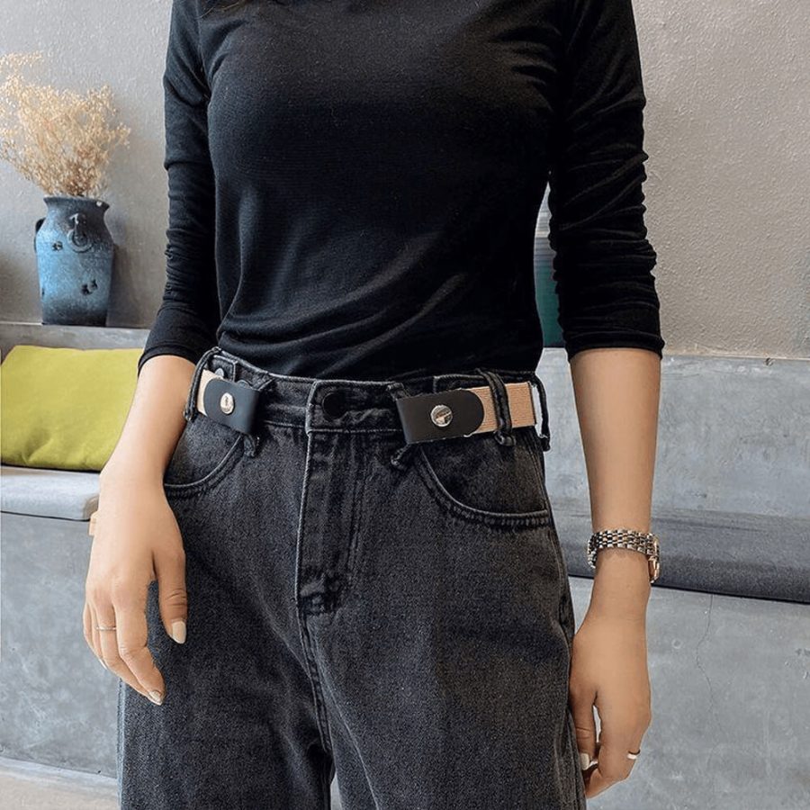 Buckle-Free Invisible Elastic Waist Belts