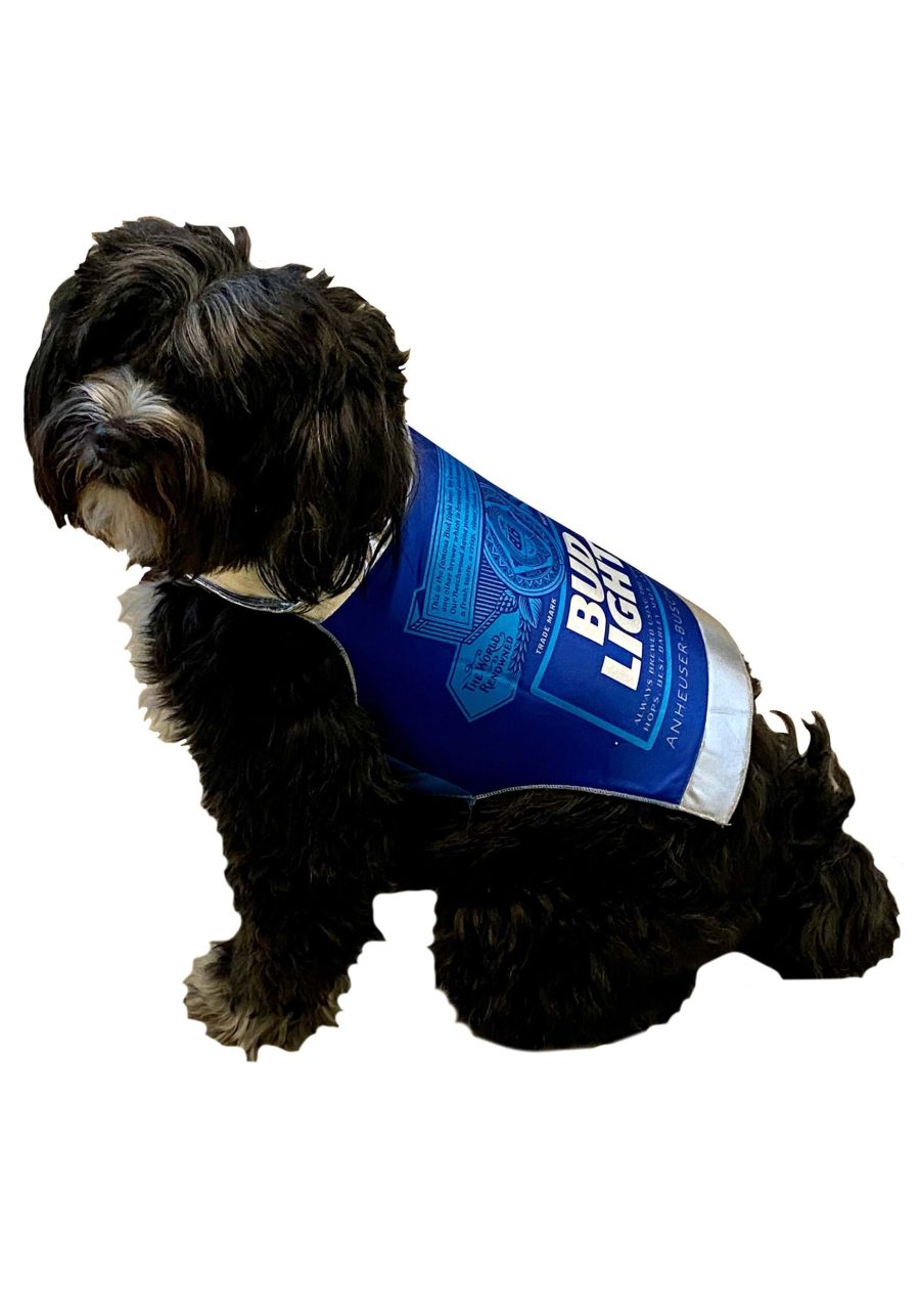 Bud Light Can Dog Costume