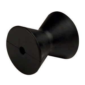 C.E. SMITH 29541 BOW ROLLER - BLACK - 4 INCH DIAMETER - 3-3/4 INCHW - 1/2 INCH ID