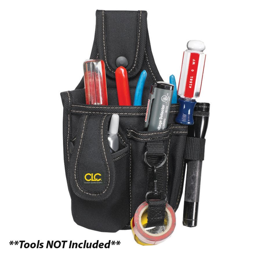 CLC 1501 4 POCKET TOOL AND CELL PHONE HOLDER