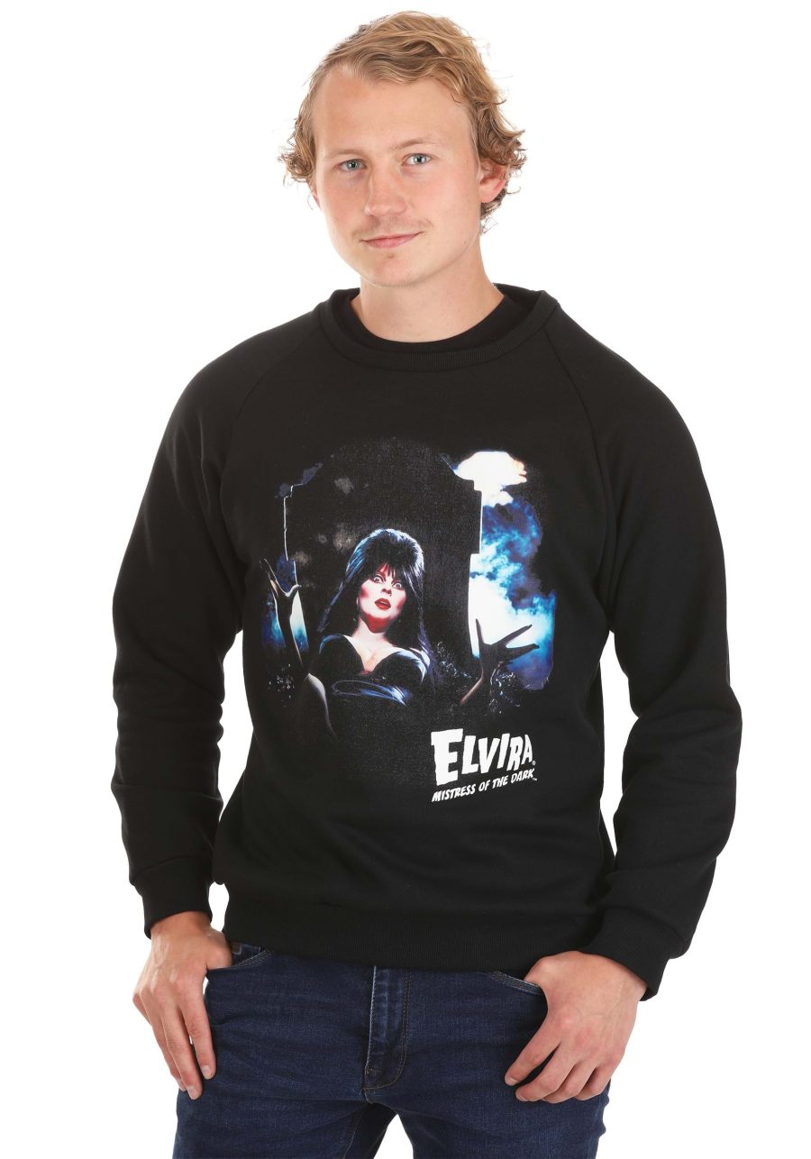 Cakeworthy Adult Elvira Gravestone Pullover