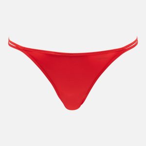 Calvin Klein Double Strap Jersey Thong - XS