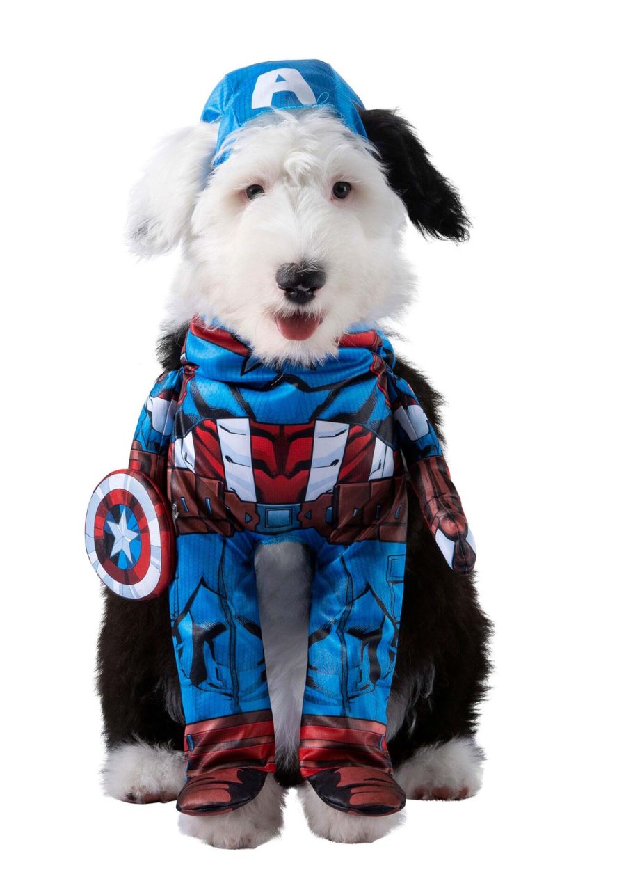 Captain America Pet Costume