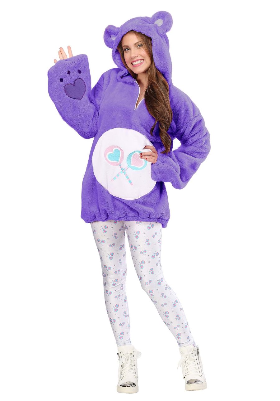 Care Bears Women's Deluxe Share Bear Hoodie Costume