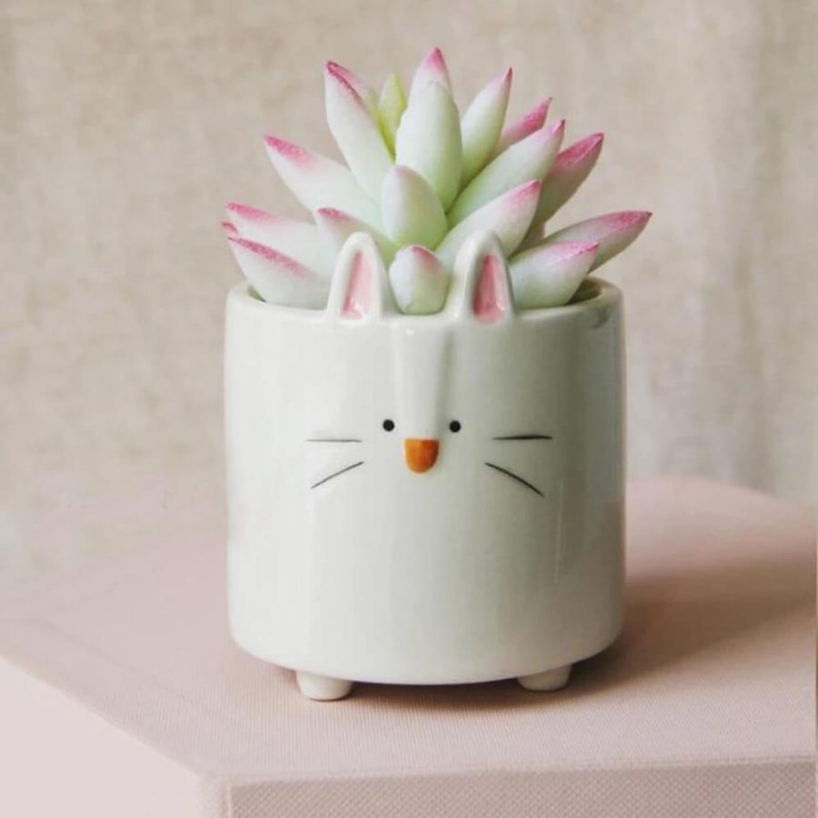 Cartoon Animal Shaped Ceramic Flower Pots