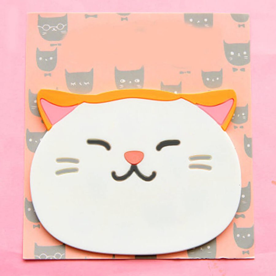 Cat Shaped Tea Coaster Cup Mat