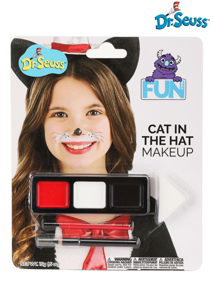 Cat in the Hat Makeup