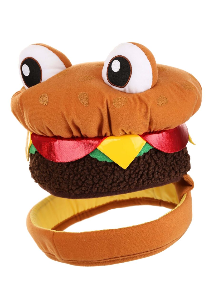 Cheeseburger Jawesome Costume Hat