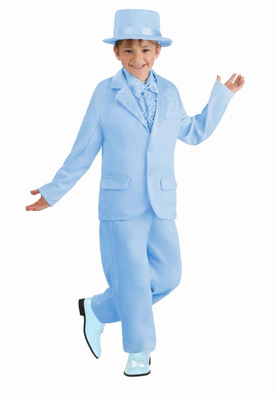 Child Blue Tuxedo Costume