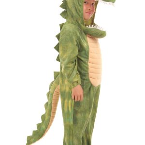 Child Cozy Green Alligator Costume