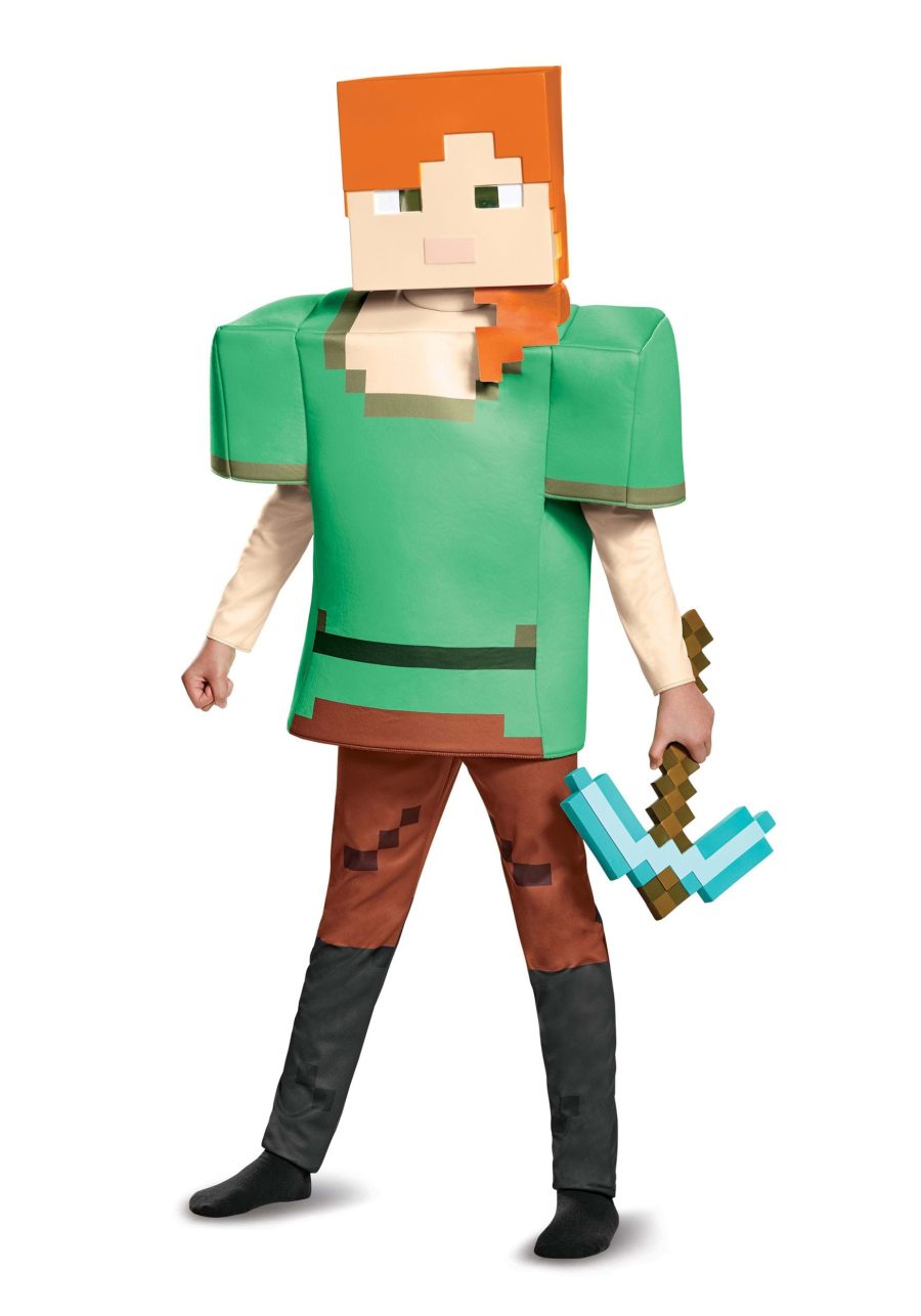 Child Minecraft Alex Deluxe Costume