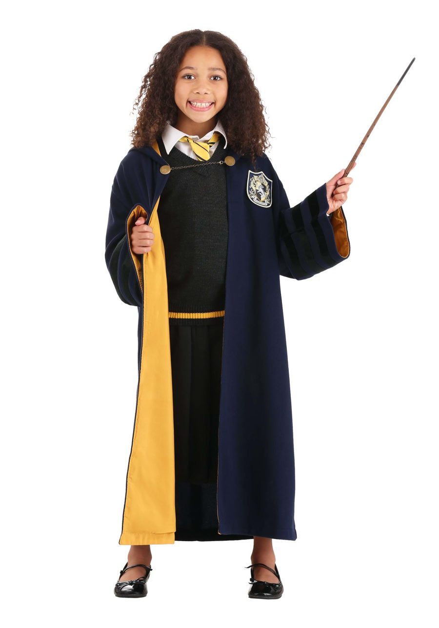 Child Vintage Hogwarts Hufflepuff Robe