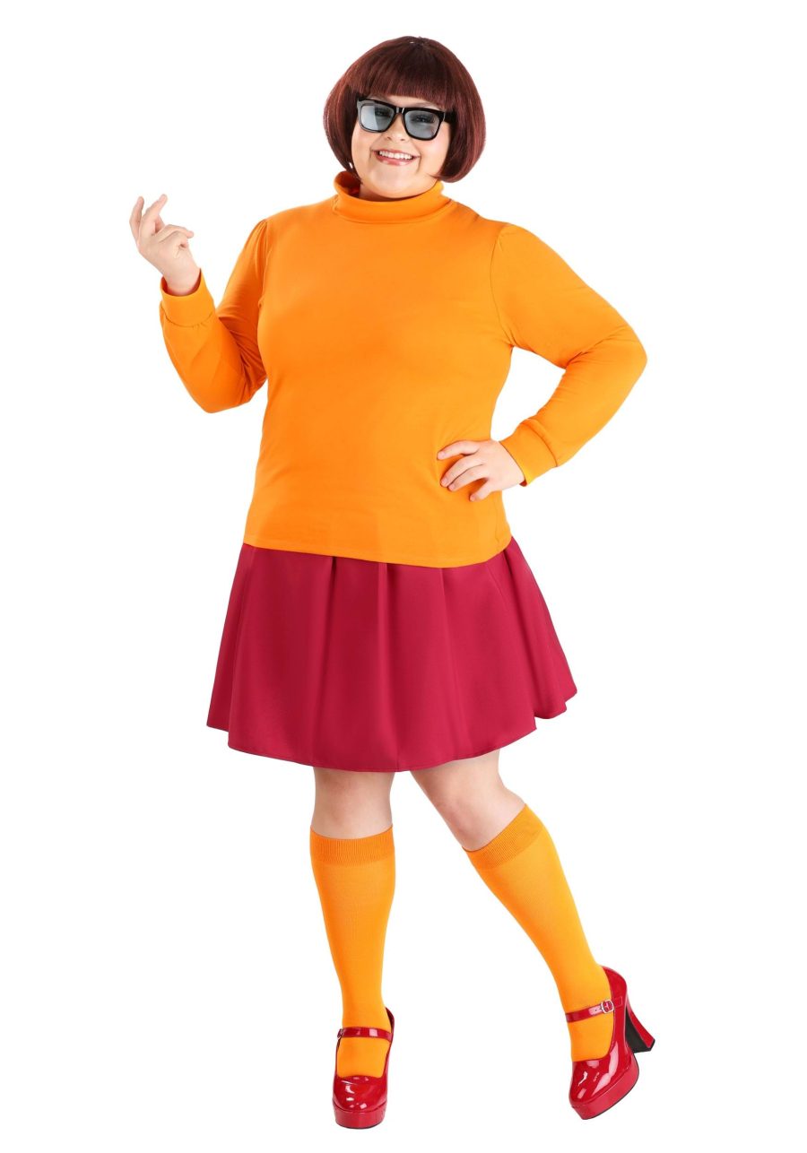 Classic Plus Size Scooby Doo Velma Costume