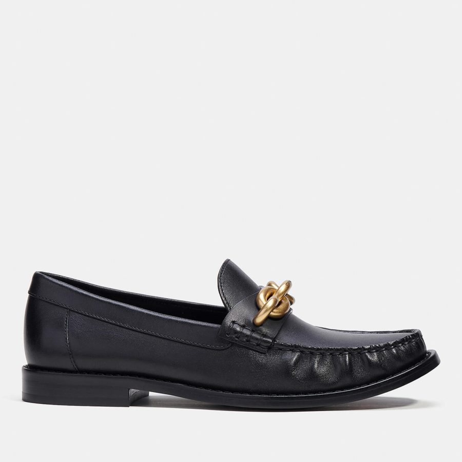 Coach Jess Leather Loafers - UK 4