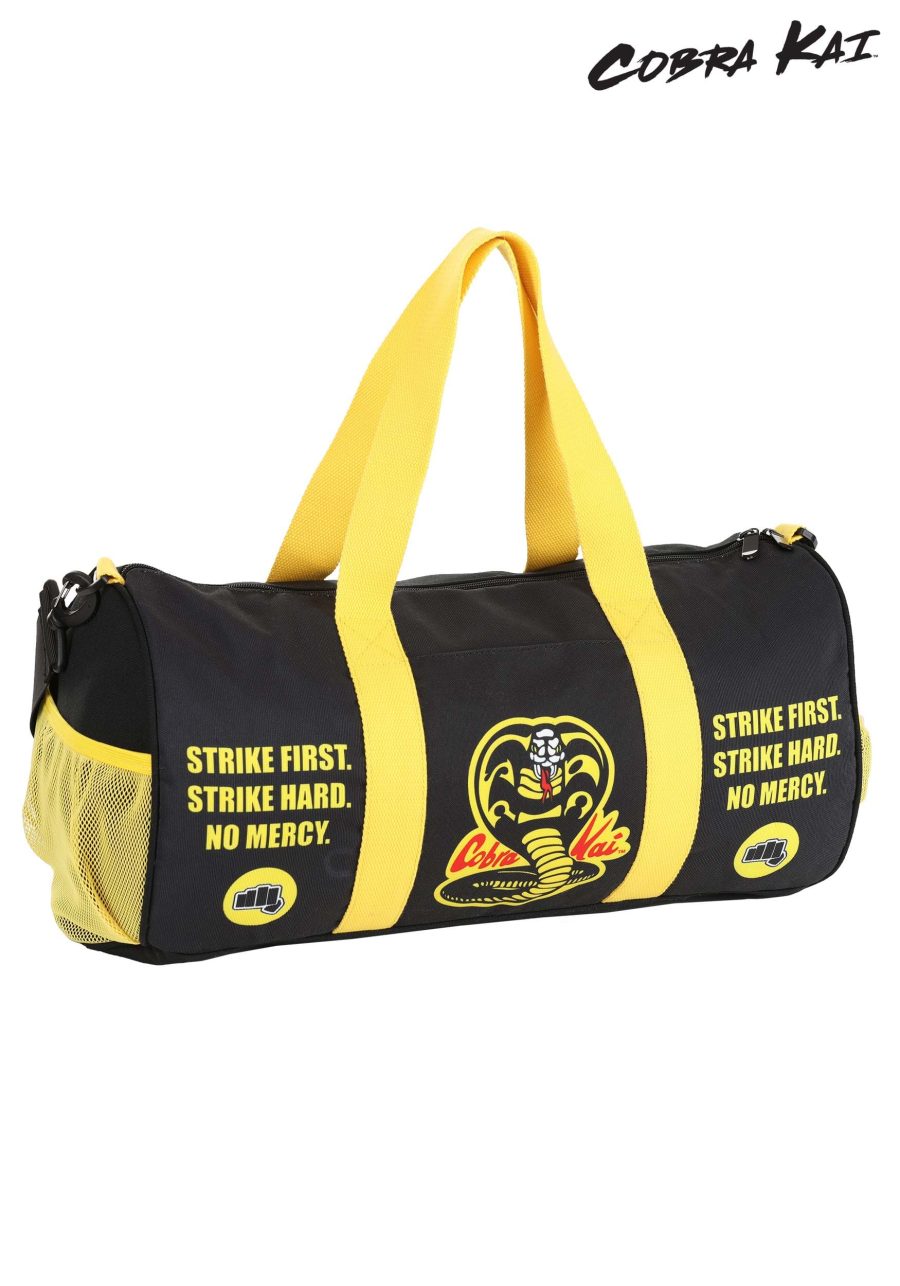 Cobra Kai Black Duffle Bag