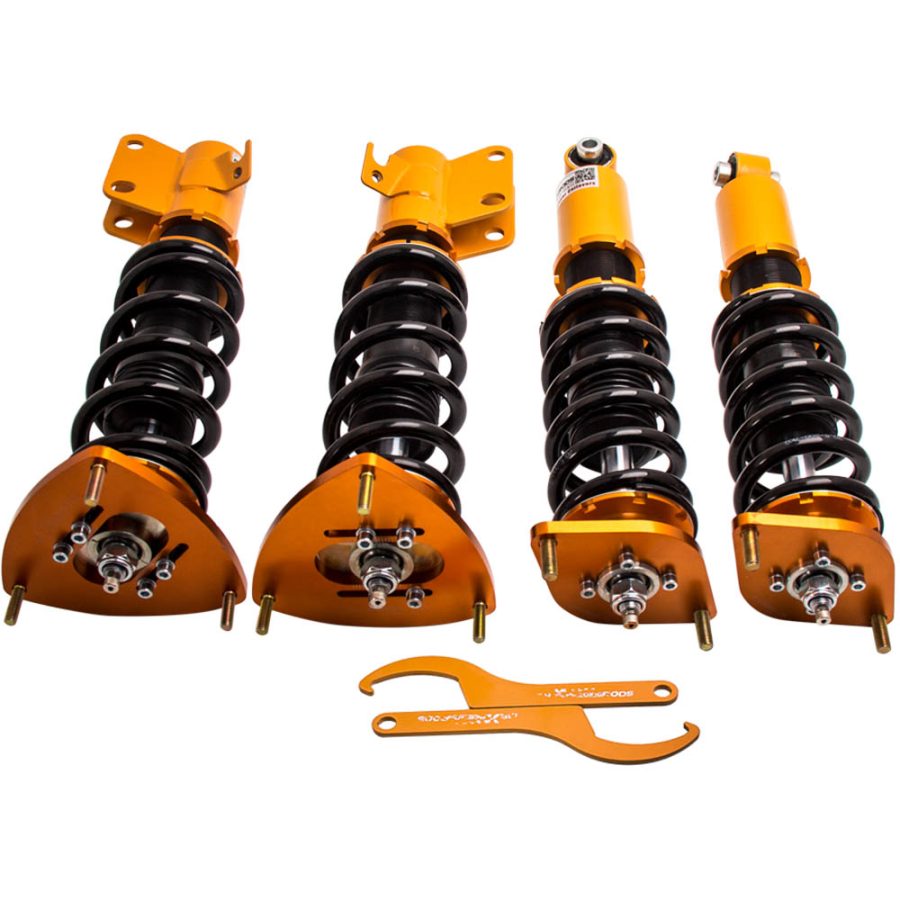 Coilover Struts Shock Suspension Kit Compatible for Impreza WRX sedan/hatchback 2008-2014 Adj. Damper lowering kit