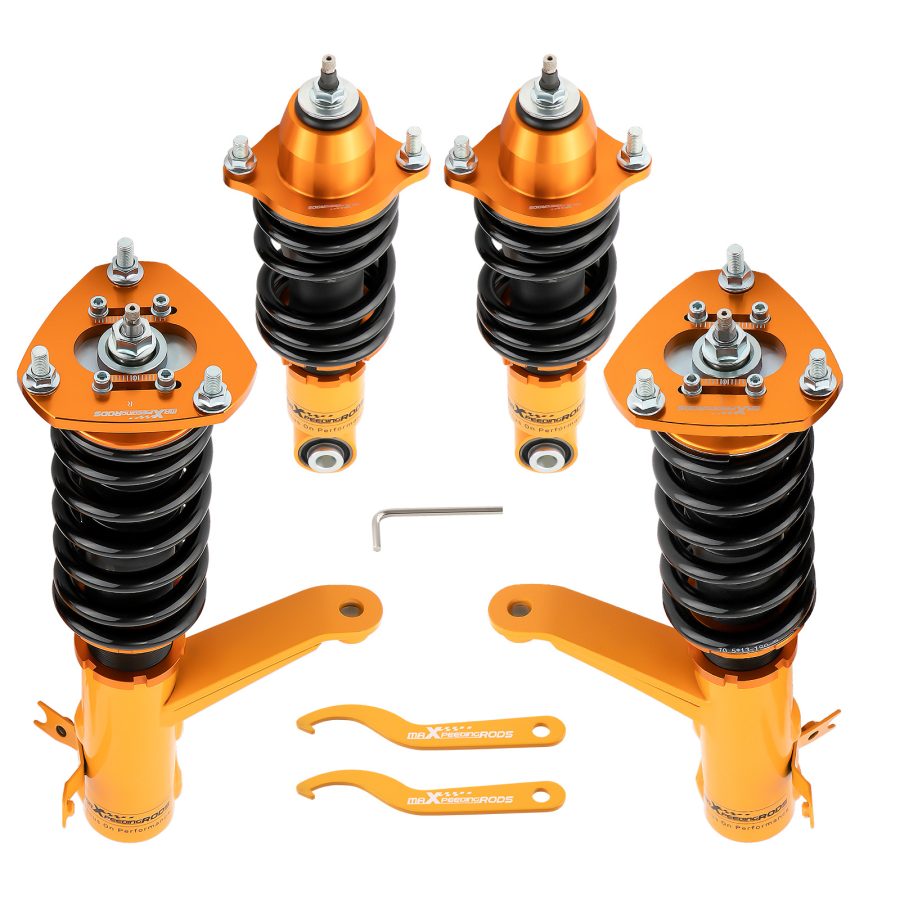 Coilovers Set Kits compatible for Honda Element 2003-2011 Adj. Damper Coil Spring Struts lowering kit