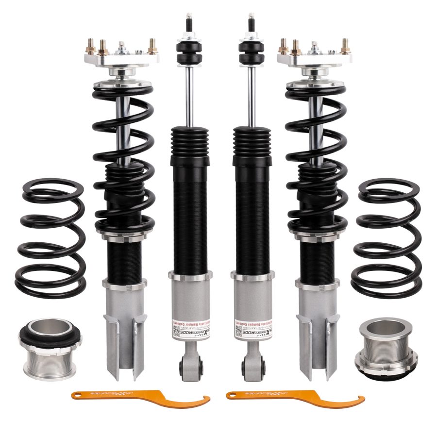 Coilovers Suspension Kit compatible for Ford Mustang 94-04 4th 24 Ways Adj. Damper Shock lowering kit