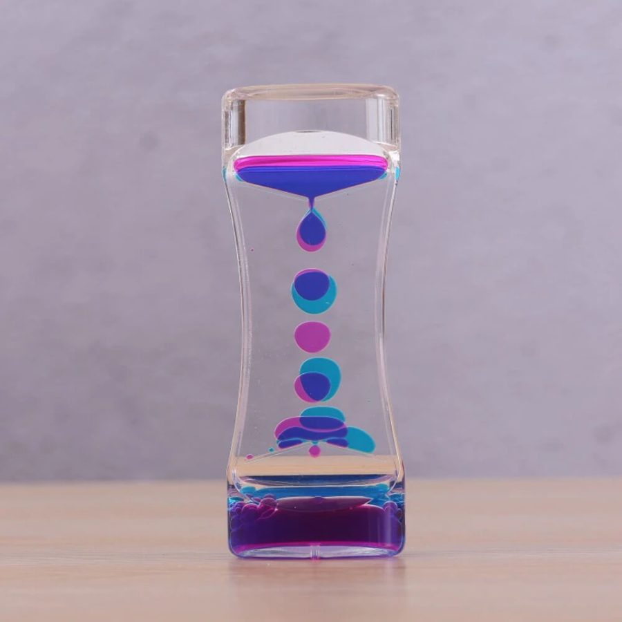 Colorful Liquid Motion Bubbler Toy