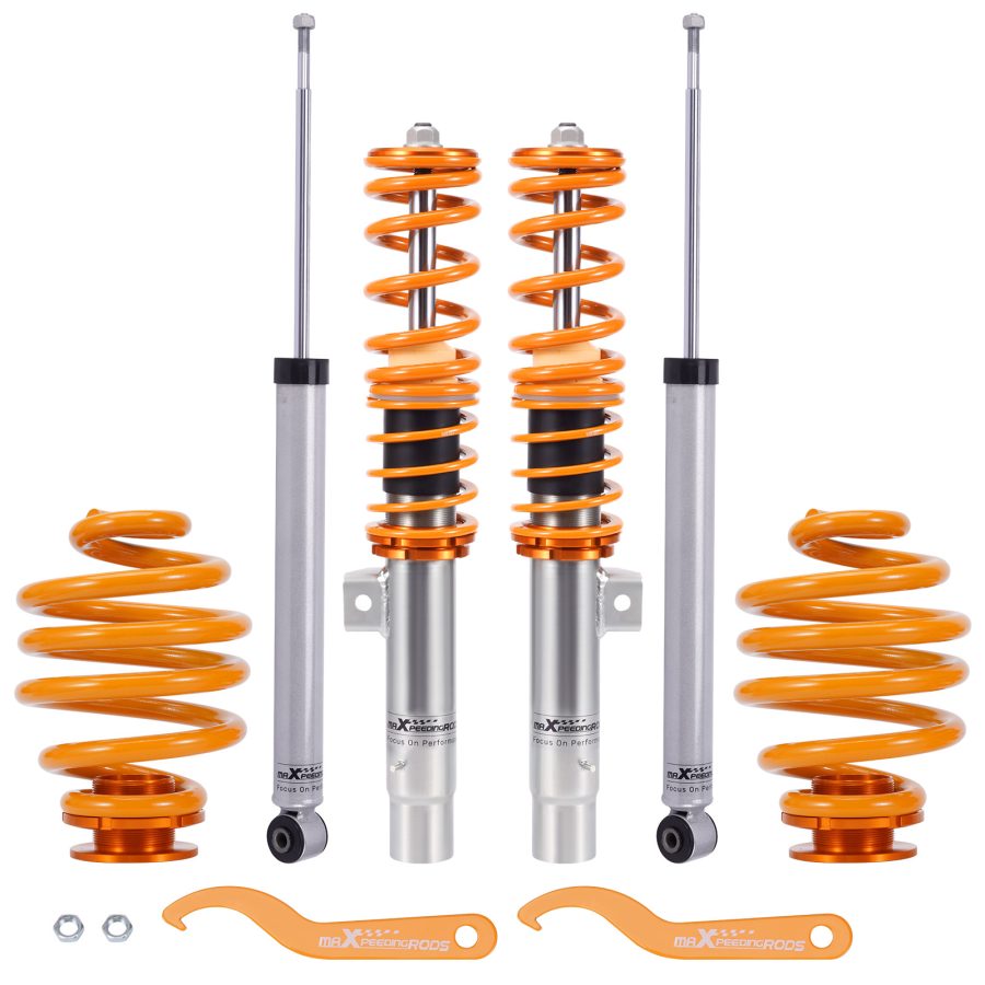 Compatible for BMW E46 3 Series 320i 330i M3 98-06 Street Coilover Suspensionlowering kit