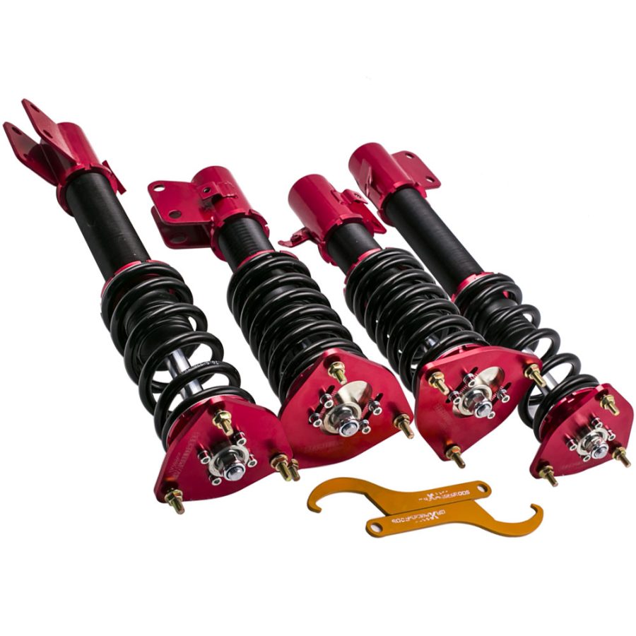 Compatible for Subaru Impreza EJ20 EJ25 GDB Adj Height 2002-2007 Racing Coilovers Kits lowering kit