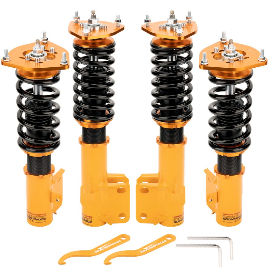 Compatible for Subaru Impreza GC8 24 Ways Adj. Damper 93-01 Tuning Coilovers Suspension Kit lowering kit