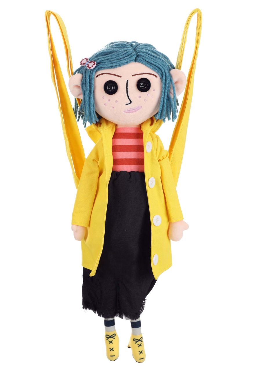 Coraline Doll Plush Backpack