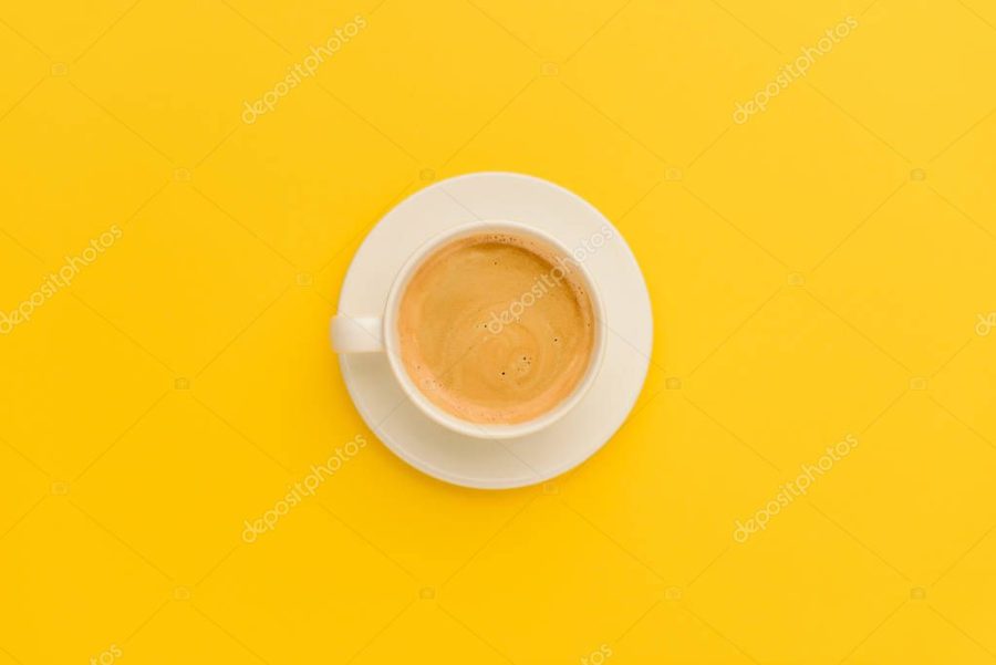 Cup of fresh coffee