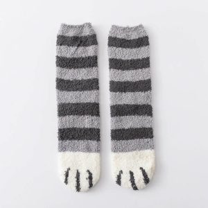 Cute Fuzzy Cat Claws Socks