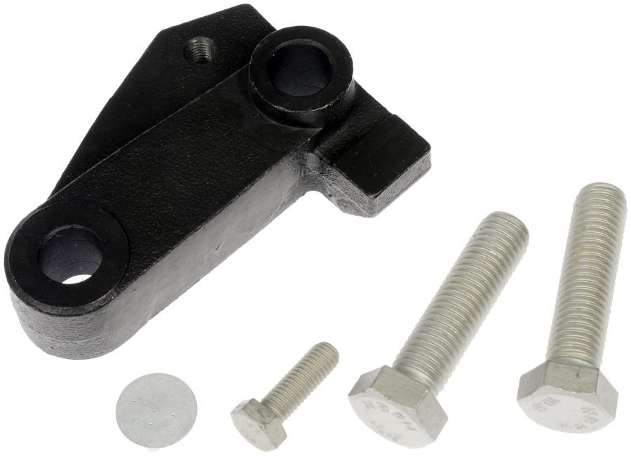 DORMAN 917-504 Exhaust Manifold to Cylinder Head Repair Clamp; OE Solutions; OE Replacement; Steel; 101.9 Millimeter Length; 15-1/2 Inch Maximum Diameter; With Two M14-2 Bolts/ Single M8-1.25 Bolt And Puck