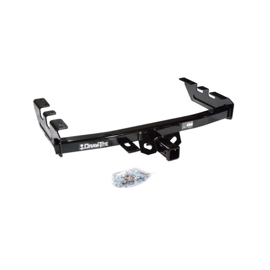 DRAW-TITE 41534 Class 4 Trailer Hitch, 2 Inch Receiver, Black, Compatible with Select Chevrolet Silverado 2500, Chevrolet Silverado 1500 & 1500 HD, GMC Sierra 2500, GMC Sierra 1500 & 1500 HD